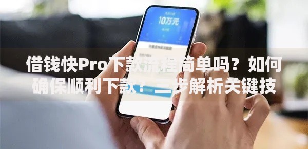 借钱快Pro下款流程简单吗？如何确保顺利下款？三步解析关键技巧