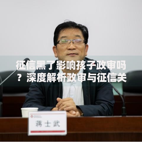征信黑了影响孩子政审吗？深度解析政审与征信关联