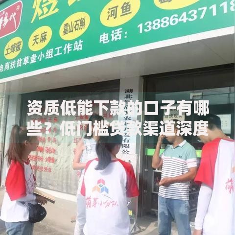 资质低能下款的口子有哪些？低门槛贷款渠道深度解析