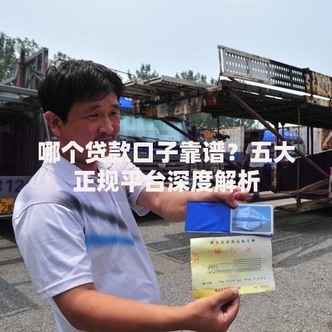 哪个贷款口子靠谱？五大正规平台深度解析