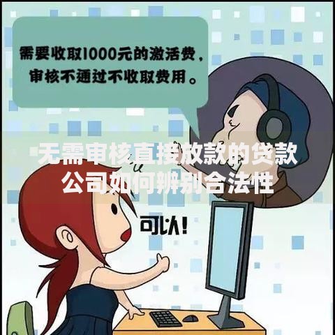 无需审核直接放款的贷款公司如何辨别合法性