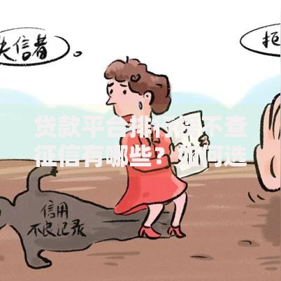 贷款平台排行榜不查征信有哪些？如何选择安全可靠平台