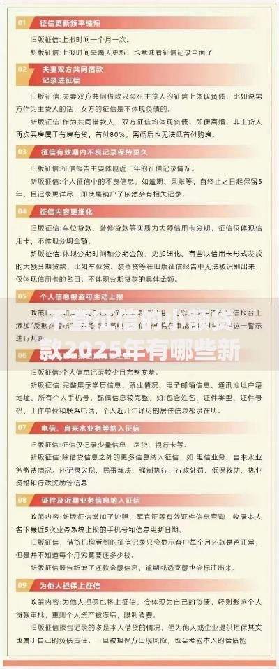 不查征信的小额贷款2025年有哪些新选择？