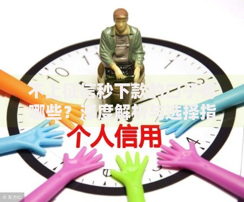 不上征信秒下款的口子有哪些？深度解析与选择指南
