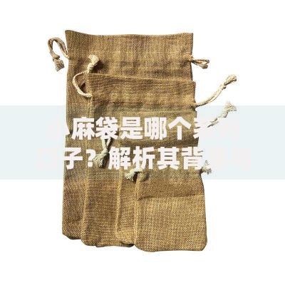 小麻袋是哪个系列口子？解析其背景与使用场景