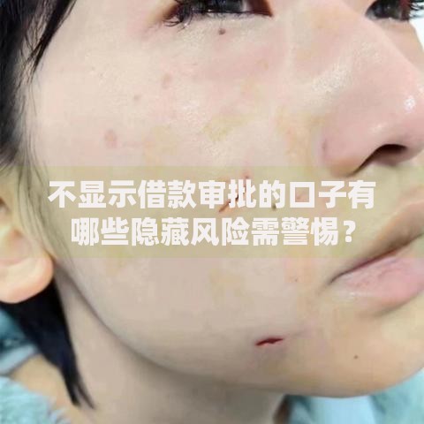 不显示借款审批的口子有哪些隐藏风险需警惕？
