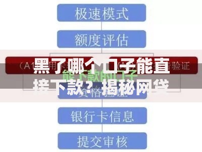 黑了哪个口子能直接下款？揭秘网贷审核机制与风险应对