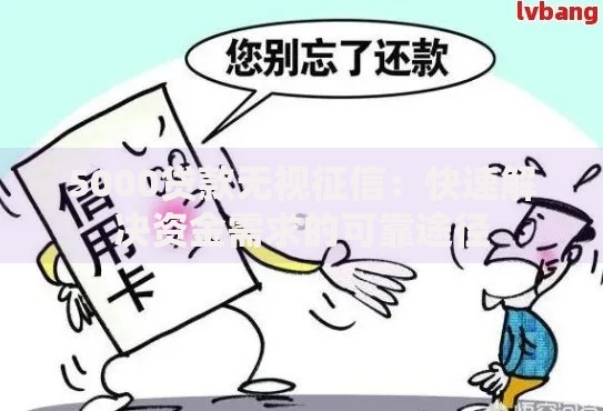 5000贷款无视征信：快速解决资金需求的可靠途径