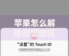 苹果怎么解除绑定微信支付？手把手教你彻底解绑技巧