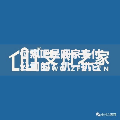 付惠吧是哪家支付公司的？扒一扒它的背景与使用门道