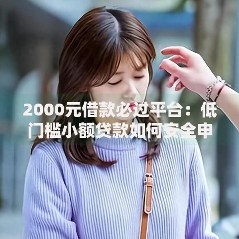 2000元借款必过平台：低门槛小额贷款如何安全申请？