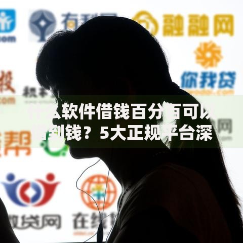 什么软件借钱百分百可以借到钱？5大正规平台深度解析