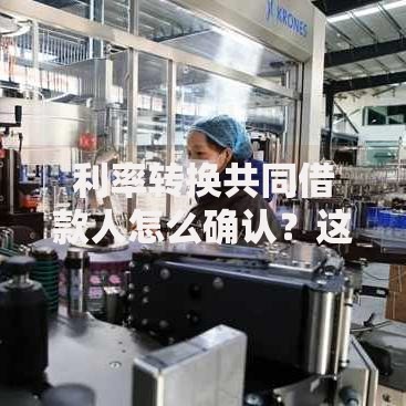 利率转换共同借款人怎么确认？这些步骤和材料必须提前准备