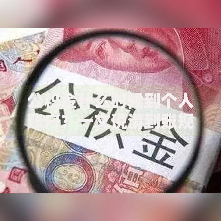 公积金什么时候到个人账户？一文说清到账规律和查询技巧