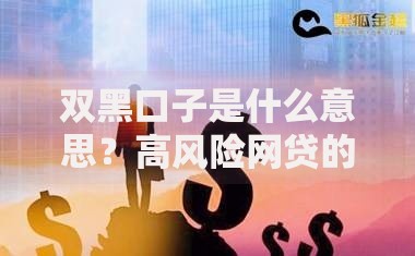 双黑口子是什么意思？高风险网贷的深度解析