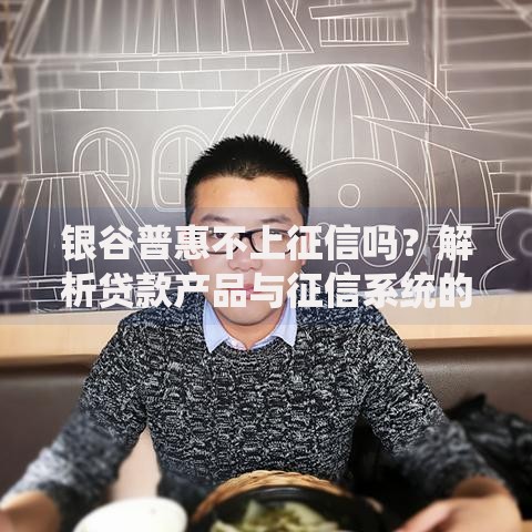 银谷普惠不上征信吗？解析贷款产品与征信系统的关联