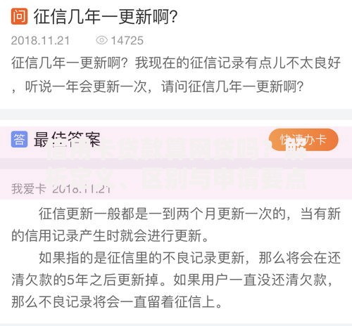 信用卡贷款算网贷吗？解析定义、区别与申请要点