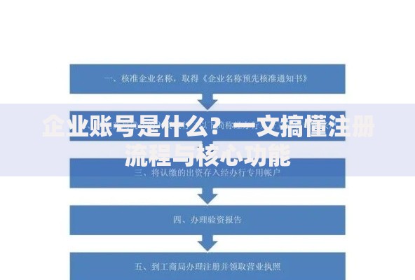 企业账号是什么？一文搞懂注册流程与核心功能