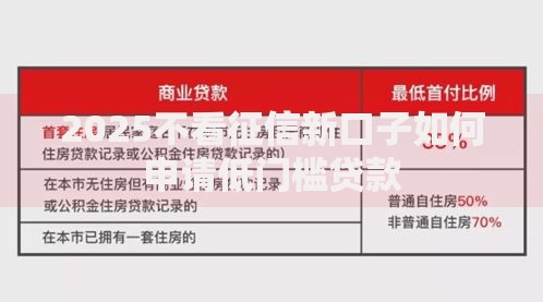 2025不看征信新口子如何申请低门槛贷款