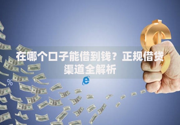 在哪个口子能借到钱？正规借贷渠道全解析