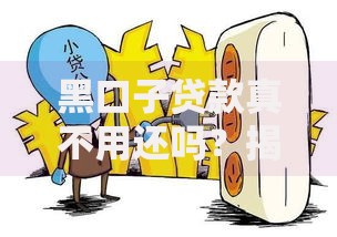 黑口子贷款真不用还吗？揭秘高利贷背后的法律风险与后果