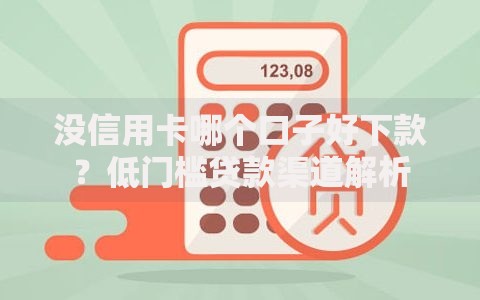 没信用卡哪个口子好下款？低门槛贷款渠道解析