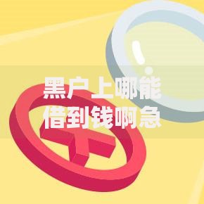 黑户上哪能借到钱啊急用？五类实用渠道全面解析