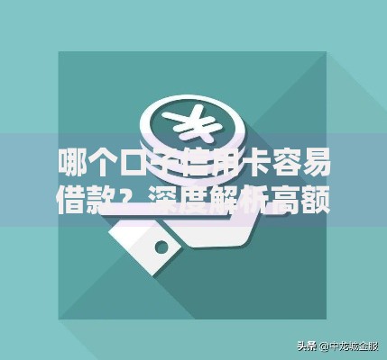 哪个口子信用卡容易借款？深度解析高额度申请技巧