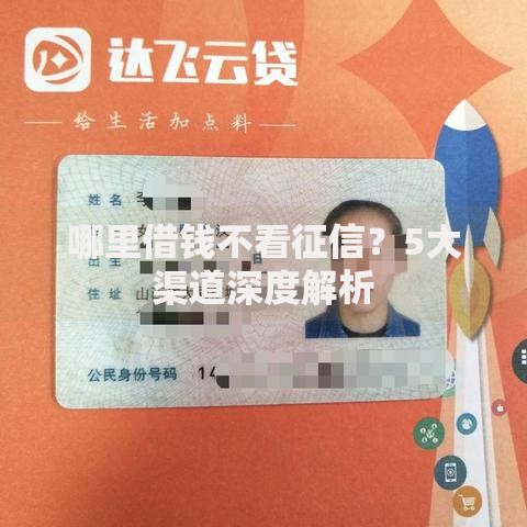 哪里借钱不看征信？5大渠道深度解析