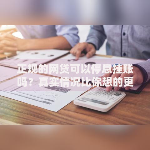 正规的网贷可以停息挂账吗？真实情况比你想的更复杂