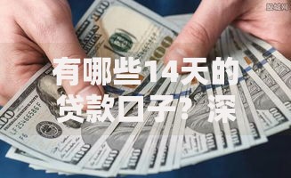有哪些14天的贷款口子？深度解析正规短期借款渠道