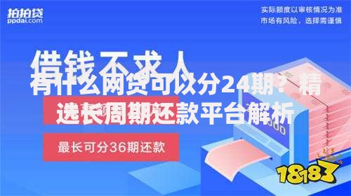 有什么网贷可以分24期？精选长周期还款平台解析