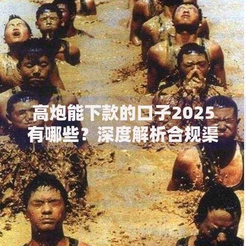 高炮能下款的口子2025有哪些？深度解析合规渠道与风险提示