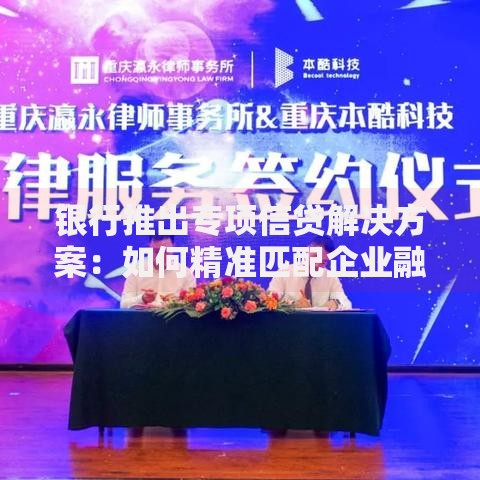 银行推出专项信贷解决方案：如何精准匹配企业融资需求？