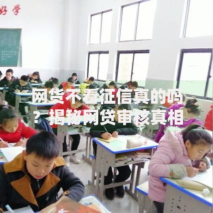 网货不看征信真的吗？揭秘网贷审核真相与风险提示