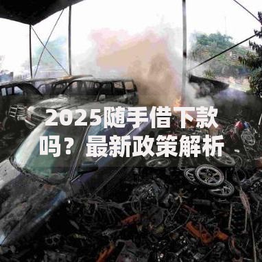 2025随手借下款吗？最新政策解析与申请指南