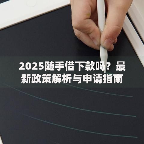 2025随手借下款吗？最新政策解析与申请指南