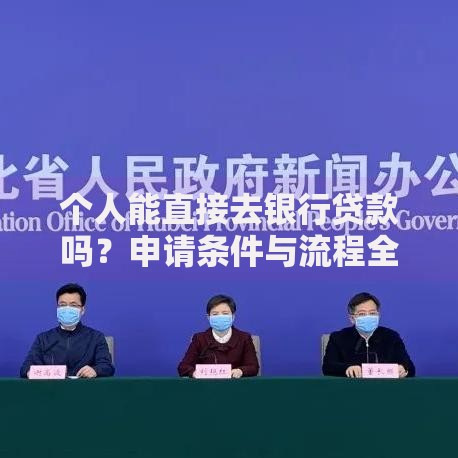 个人能直接去银行贷款吗？申请条件与流程全解析