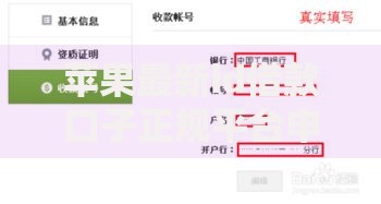 苹果最新id借款口子正规平台申请流程详解