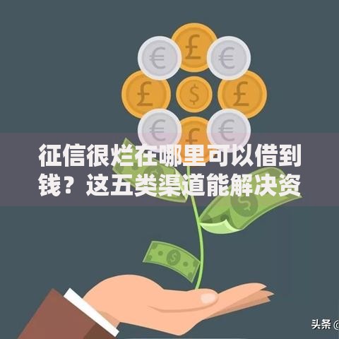 征信很烂在哪里可以借到钱？这五类渠道能解决资金需求