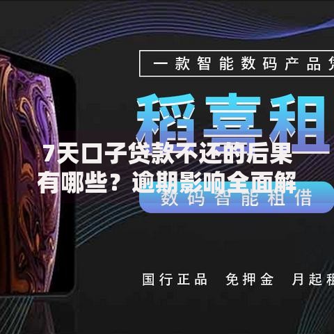 7天口子贷款不还的后果有哪些？逾期影响全面解析