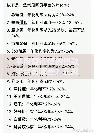 不用查征信的贷款平台有哪些？正规渠道一览