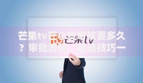 芒果tv芒小贷审核要多久？审批流程、提速技巧一篇说透