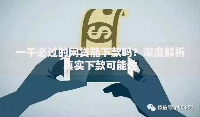 一千必过的网贷能下款吗？深度解析真实下款可能性
