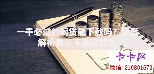 一千必过的网贷能下款吗？深度解析真实下款可能性