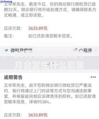 25万贷款逾期两个月会发生什么后果？全面解析应对方案与法律风险