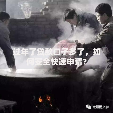 过年了贷款口子多了，如何安全快速申请？