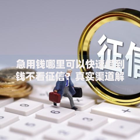 急用钱哪里可以快速借到钱不看征信？真实渠道解析