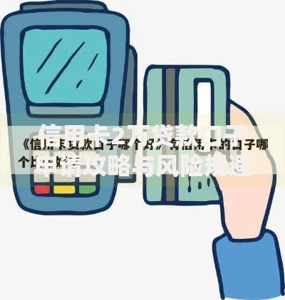 信用卡2万贷款口子申请攻略与风险规避指南