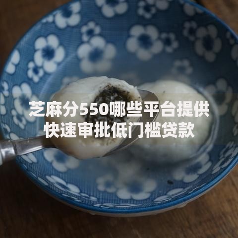 芝麻分550哪些平台提供快速审批低门槛贷款